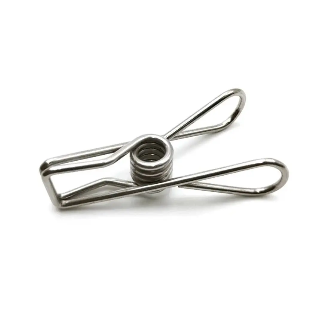 PINCE A LINGE EN ACCIER INOXIDABLE 6.5 Cm